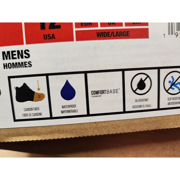 Merrell Moab Flight CF Carbon Fiber Safety Toe Work Shoes Men's size 12 Wide - Picture 7 of 13